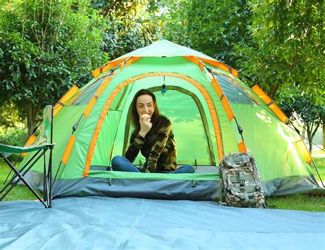 outdoor camping instant family tent portable waterproof hiking travel