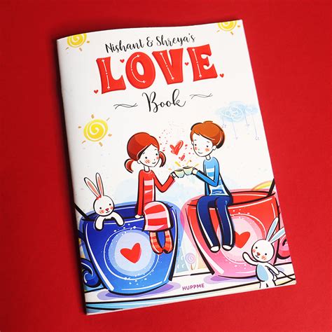 love book romantic personalized gift   partner