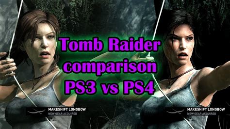 Tomb Raider Comparison Ps3 Vs Ps4 Youtube