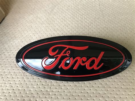 fs   ford custom painted oval emblems ford  forum