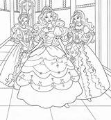 Coloring Barbie Pages Princess Pauper Popular sketch template
