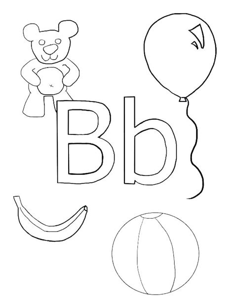 letter  coloring pages preschool  getcoloringscom  printable