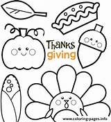 Thanksgiving Coloring Cute Printable Sheets Pages Color Print Paper Thankful Fall Activities Thanks Kids Getcolorings Info sketch template