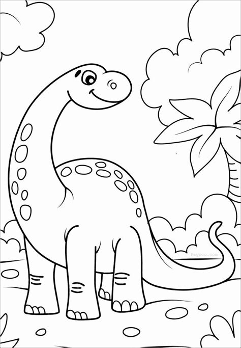 dinosaur coloring pages  kids coloringbay