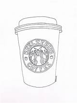 Starbucks Getdrawings sketch template