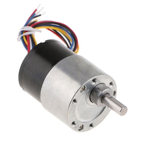 dc brushless electric gear motor speed reduction motor rpm  dc