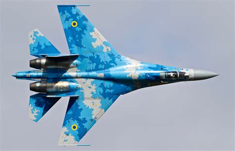 Ukrainian Air Force Sukhoi Su 27 Flanker [4454x2868] R Land Air Sea