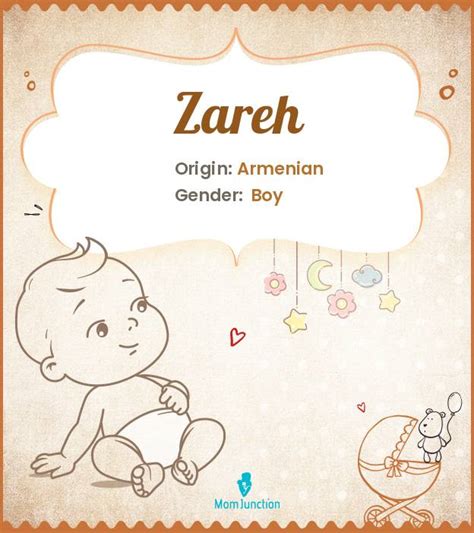 zareh  meaning origin history  popularity momjunction