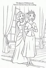 Pages Wedding Princess Coloring Disney Coloring4free Colouring Tiana Flower Mickey Minnie Popular Library Clipart Coloringhome Adults sketch template