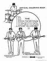 Beatles Coloring Pages Printable Kids 60s 1960s Book Colorear Yellow Submarine Fun Para Colouring Books Color Birthday Official Sheets Party sketch template