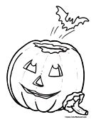 coloring pages jack  lantern coloring pages