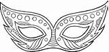 Gras Mardi Mask Coloring Outline Pages Printable Venetian Element Isolated Adults Vector Illustrations Illustration Print 30seconds Ad Fat Tuesday Mom sketch template