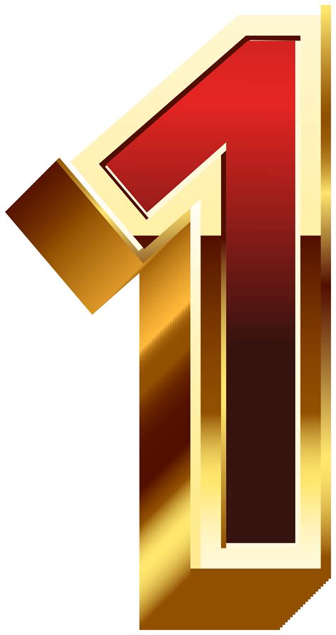 gold red number png clip art gallery yopriceville high quality  images