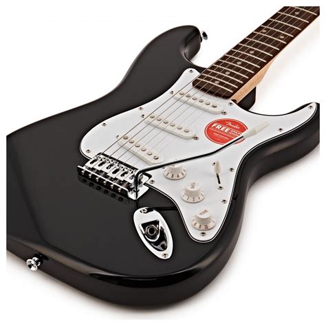 squier affinity stratocaster black  gearmusic