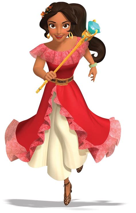 se llama elena y es la primera princesa latina de disney