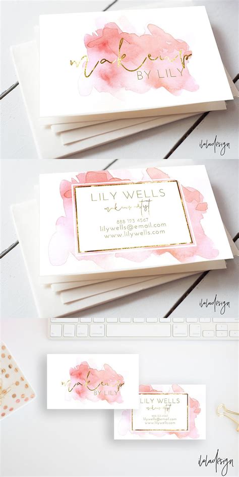 paper editable template instant  biz cards mlm double sided
