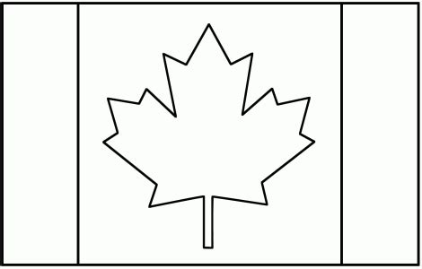canadian flag coloring pages coloringpageskidcom flag coloring