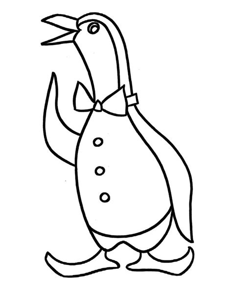 printable penguin coloring pages  kids penguin coloring pages