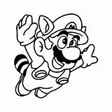 Mario Raccoon Super Pages Drawing Line Coloring Nintendo Clipart Decal Sticker Vinyl Ballzbeatz Brothers Gaming Clipartbest Sketch Template Choose Board sketch template