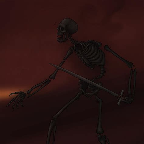 attempt  drawing  realistic wither skeleton lol hope