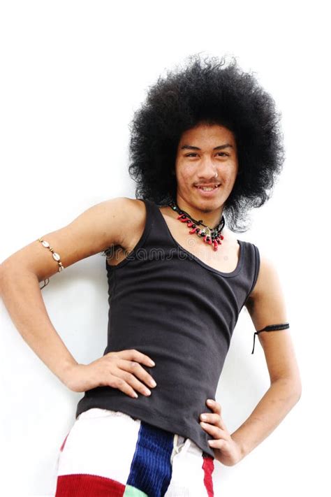 thai man stock image image  afro rasta rastafarian