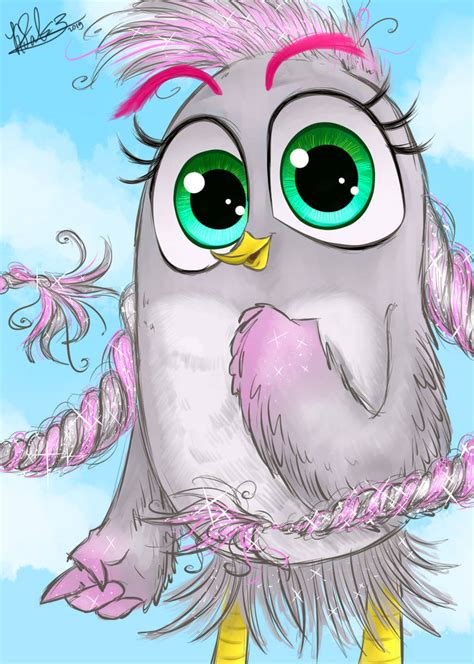 silver from the angry birds movie 2 by katthefalcon on deviantart