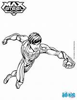 Max Steel Coloring Pages Without Helmet His Color Drawing Colouring Crusader Print Printable Maxsteel Hellokids Game Getcolorings sketch template