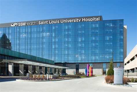 ssm health saint louis university hospital arch design