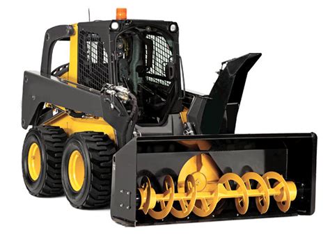 skid steer snow blower attachment  wide   gpm dual motor