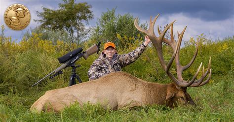 state record youth hunter takes massive elk  virginias