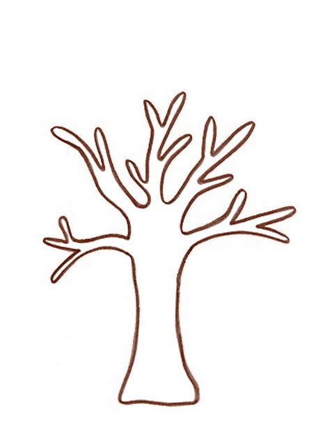tree branch outline clipart