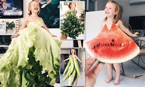 turkish mom uses food to create dresses for her daughter daily mail