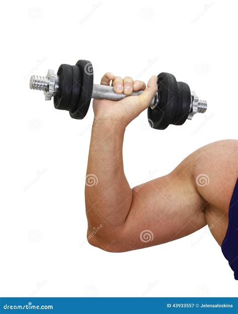 strong arm stock image image  isolated caucasian