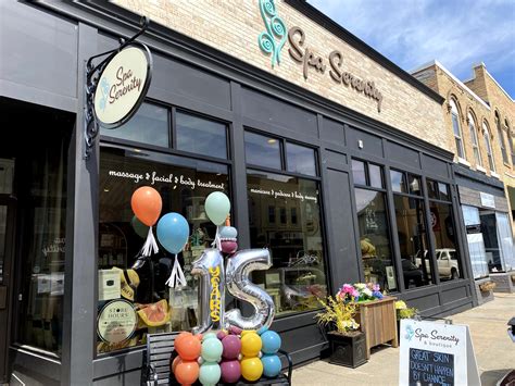 spa serenity celebrates  years spa serenity day spa baraboo