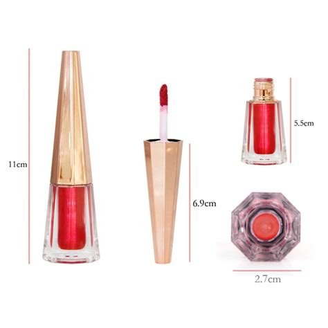 Shiny Matte Lipstick Fashion Star Liquid Lip Gloss Lipstick Waterproof