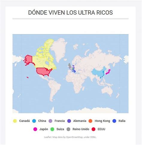 en estos países viven los ultra ricos del mundo