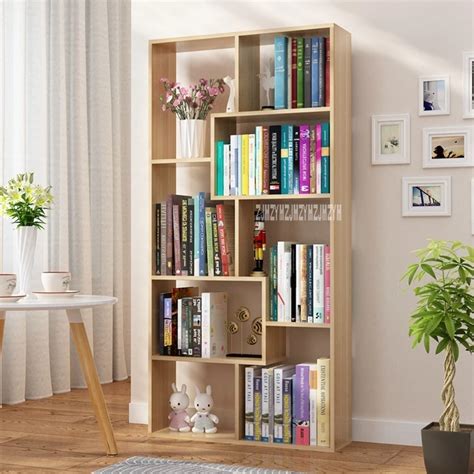 zy  children simple bookshelf bedroom modern students creative land bookcase living room