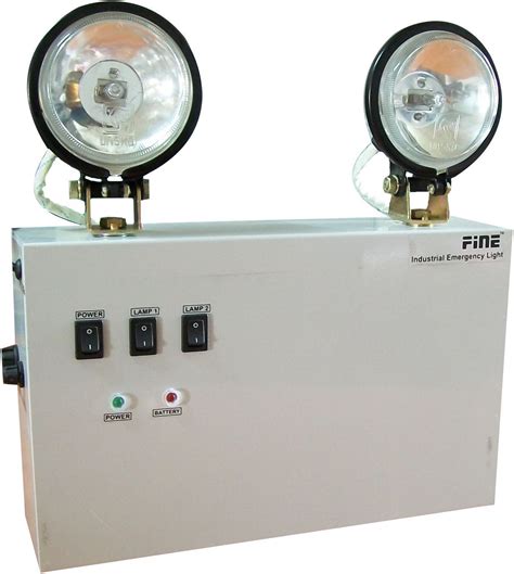 warm white fine industrial emergency light watts halogen twin lamps mounting type wall