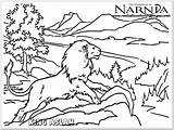Narnia Pages Aslan Chronicles Kolorowanki Caspian Testy Rysunki Templates sketch template
