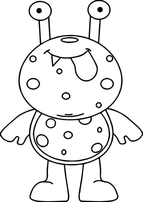 easy  print monster coloring pages tulamama