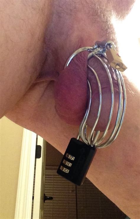 Locked Chastity Sub
