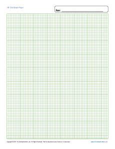 iinch printable grid graph paper template printable