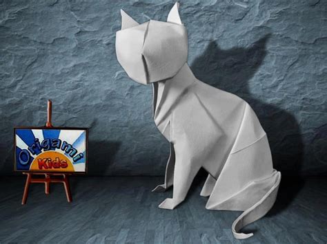 images  origami cats  pinterest cats black paper  origami paper