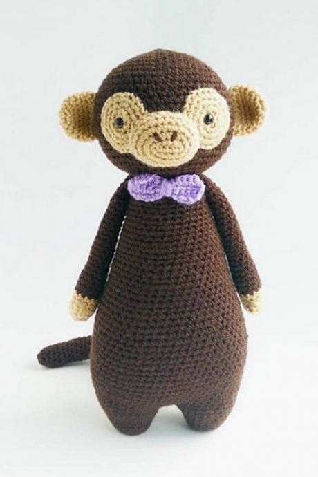 pdf pattern philly the fox amigurumi plush crochet doll on