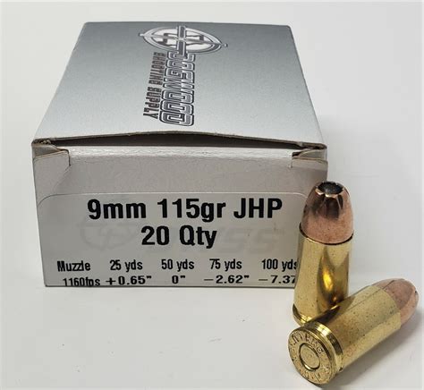 nosler mm ammunition nos  grain bonded jacketed hollow point  rounds