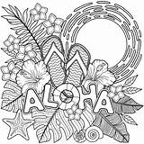 Aloha Colorare Foglie Tropicali Adulti Tucano Fra Toucan Shutterstock Miscellaneous Px Coloringonly sketch template