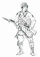 Coloring Pages Military Getcolorings Marvellous Road sketch template