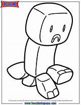 Minecraft Creeper Coloring Pages Herobrine Printable Print Drawing Color Baby Animals Book Cartoon Getdrawings Getcolorings Comments sketch template