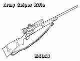 Sniper Guns Rifles Armas M40 Colorir Yescoloring Desenhos Fusil Nerf Pistolas Militar Pistola Arma Brownell Artisticos Visitar Veterans sketch template