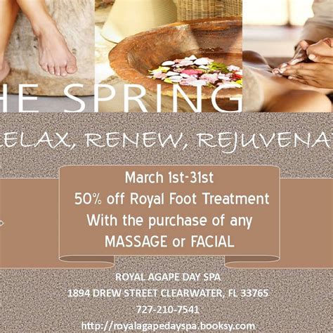 royal agape day spa day spa  clearwater